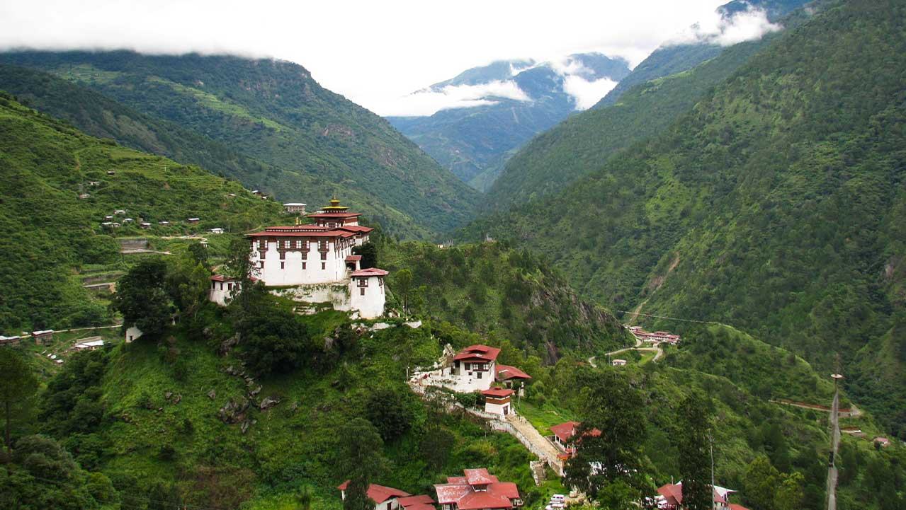 Lhuentse Dzong Bhutan