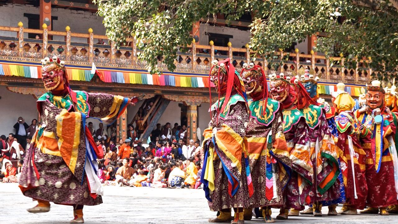 Festival in Bhutan 0 0