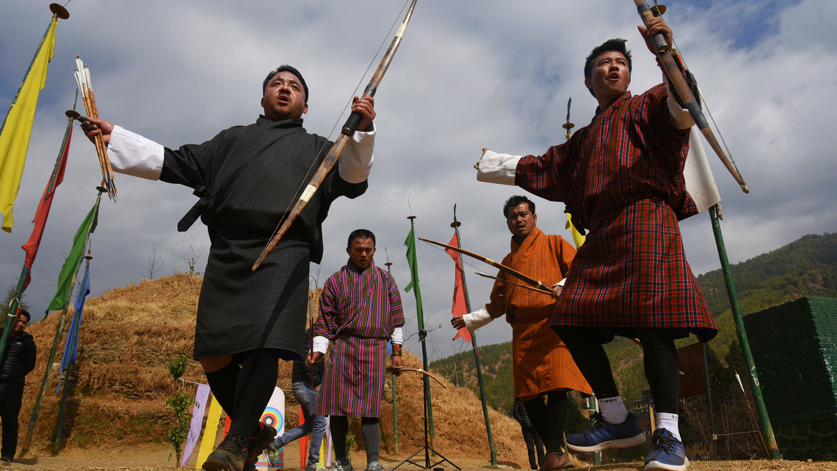 Archery in Bhutan kdokfo