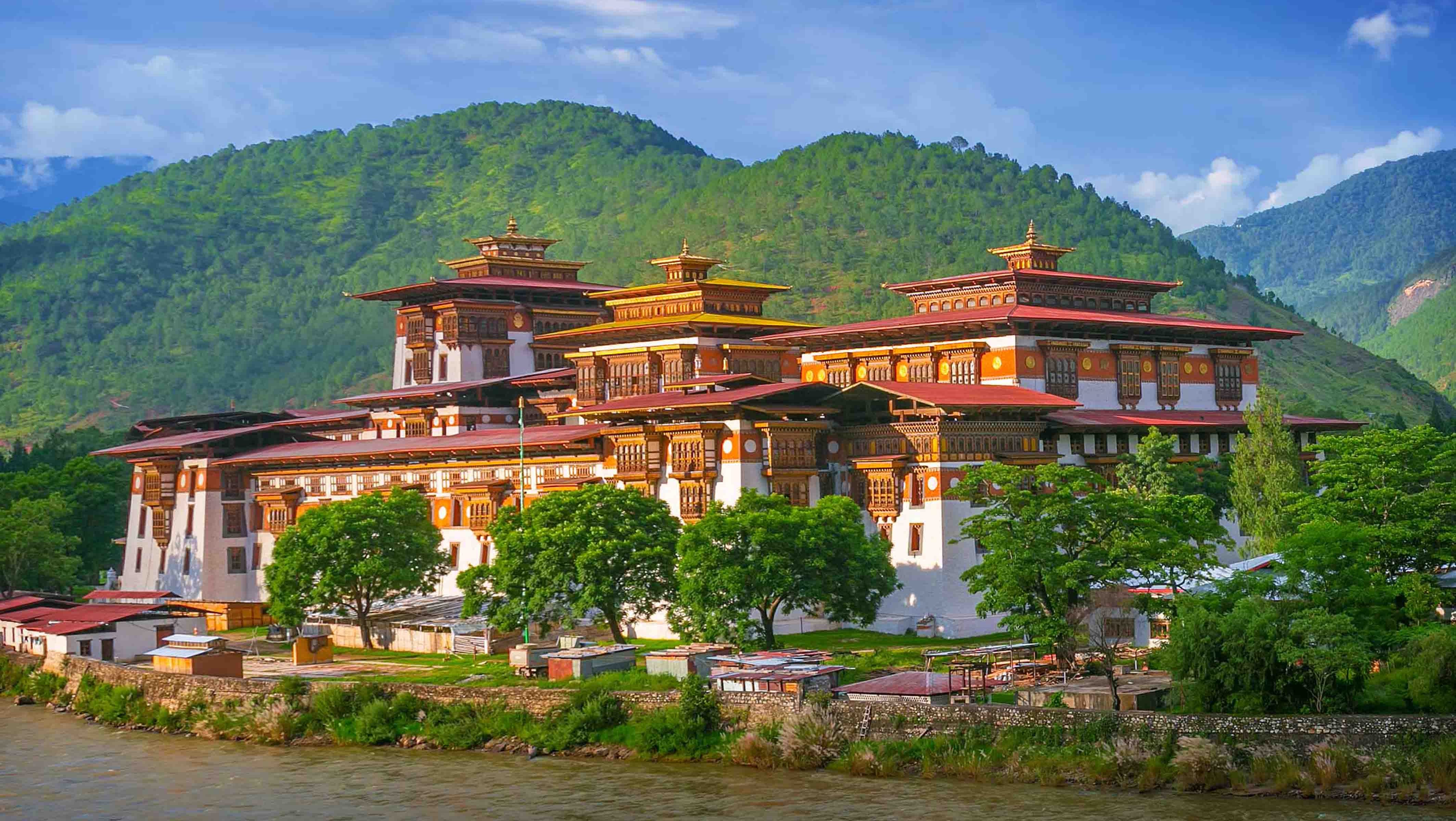 Punakha dzong in Bhutan