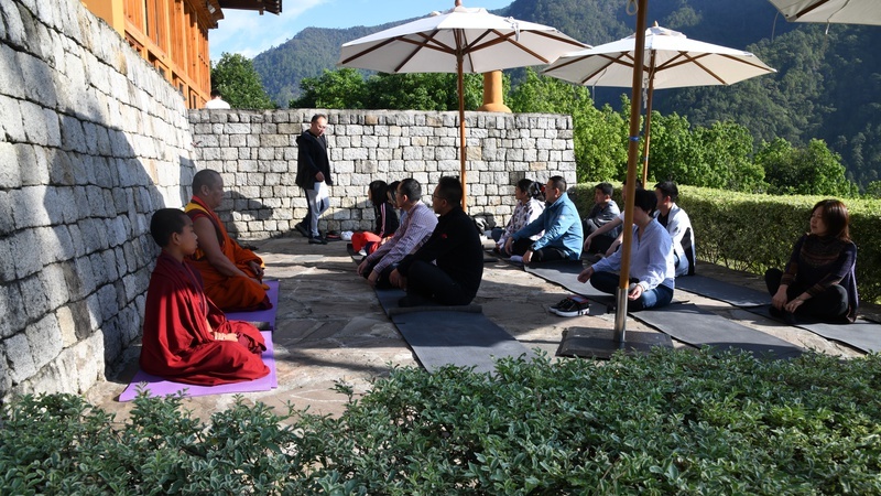 Meditation in Bhutan 0