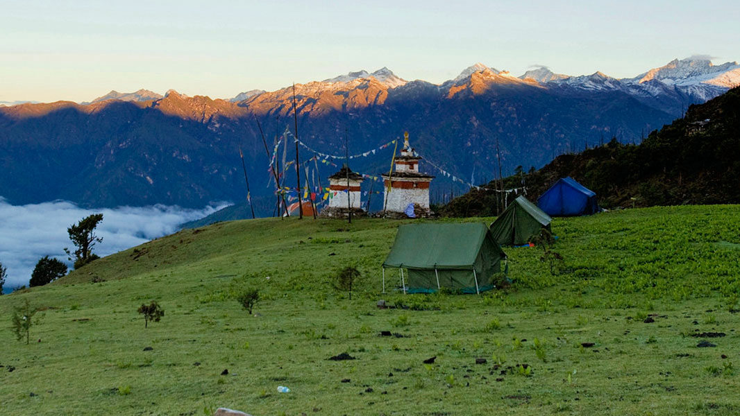 Camping in Bhutan Amen Bhutan
