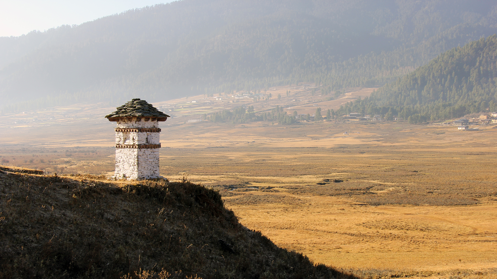 Phobjikha Valley  Amen Bhutan