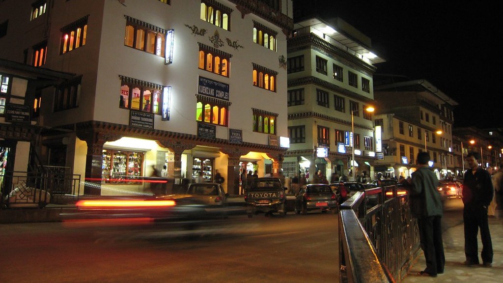 Night Market in Bhutan
