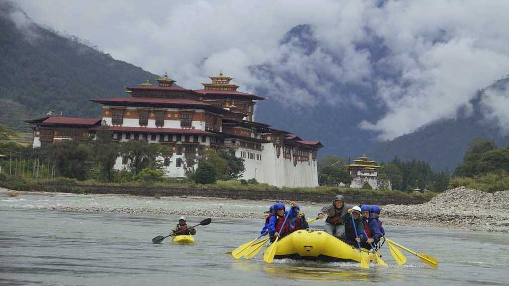 Monsoon Rafting in Bhutan