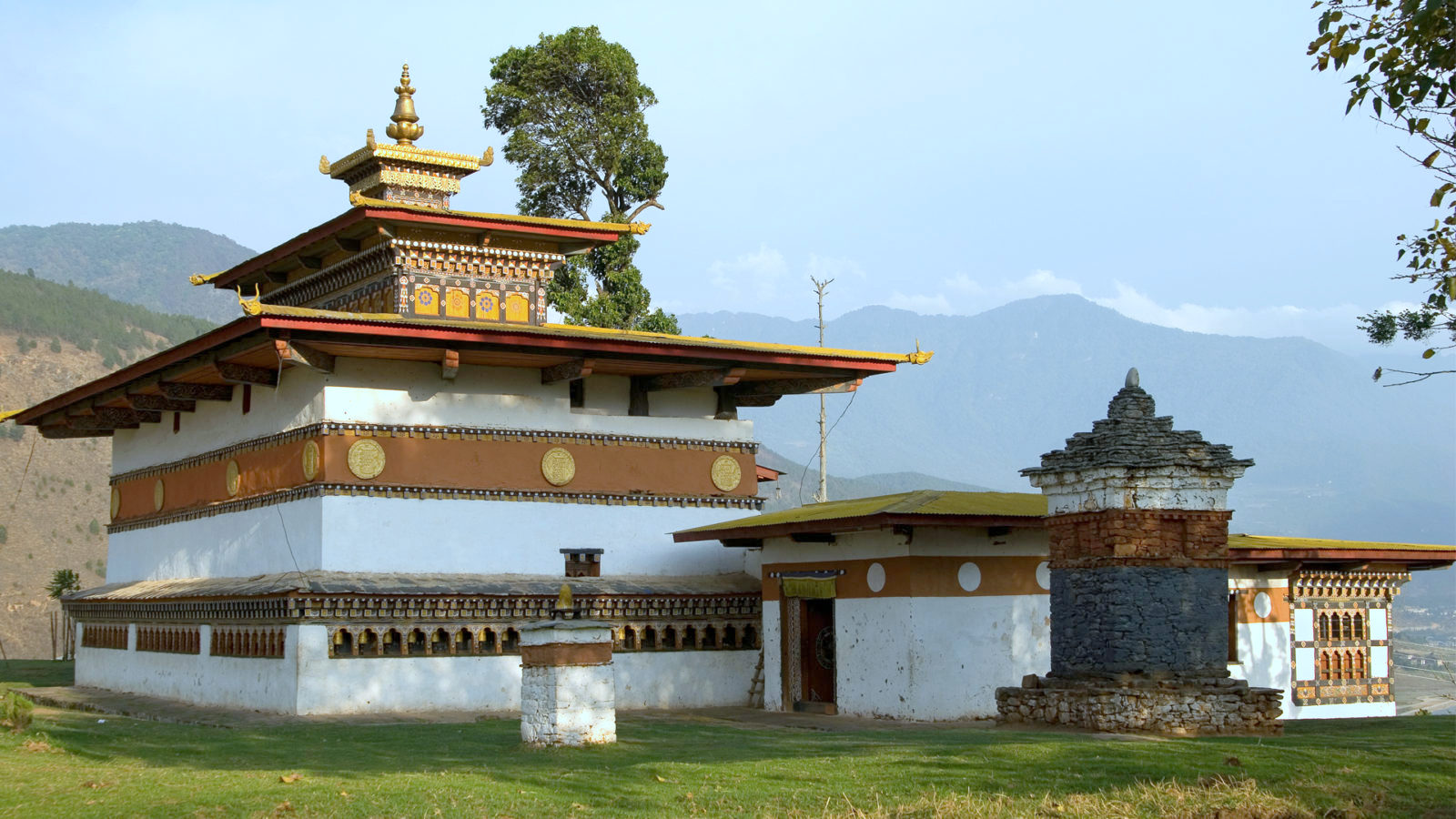 Golden roof at Chimi Lkhanag