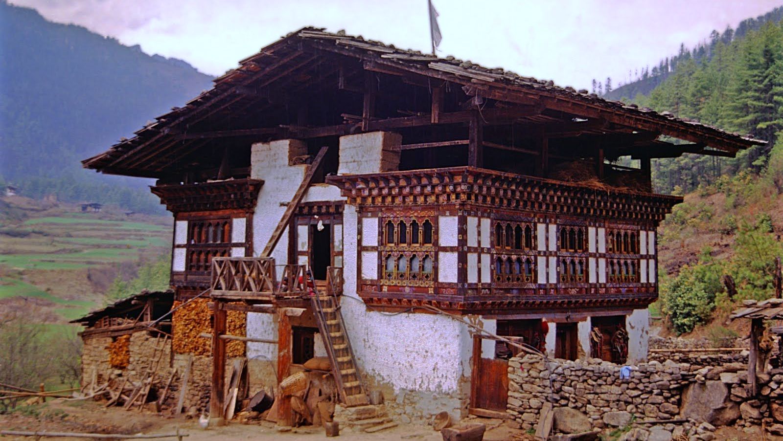 Traditional Bhutanese Houses