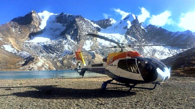 Bhutan helicopter Tour Amen Bhutan