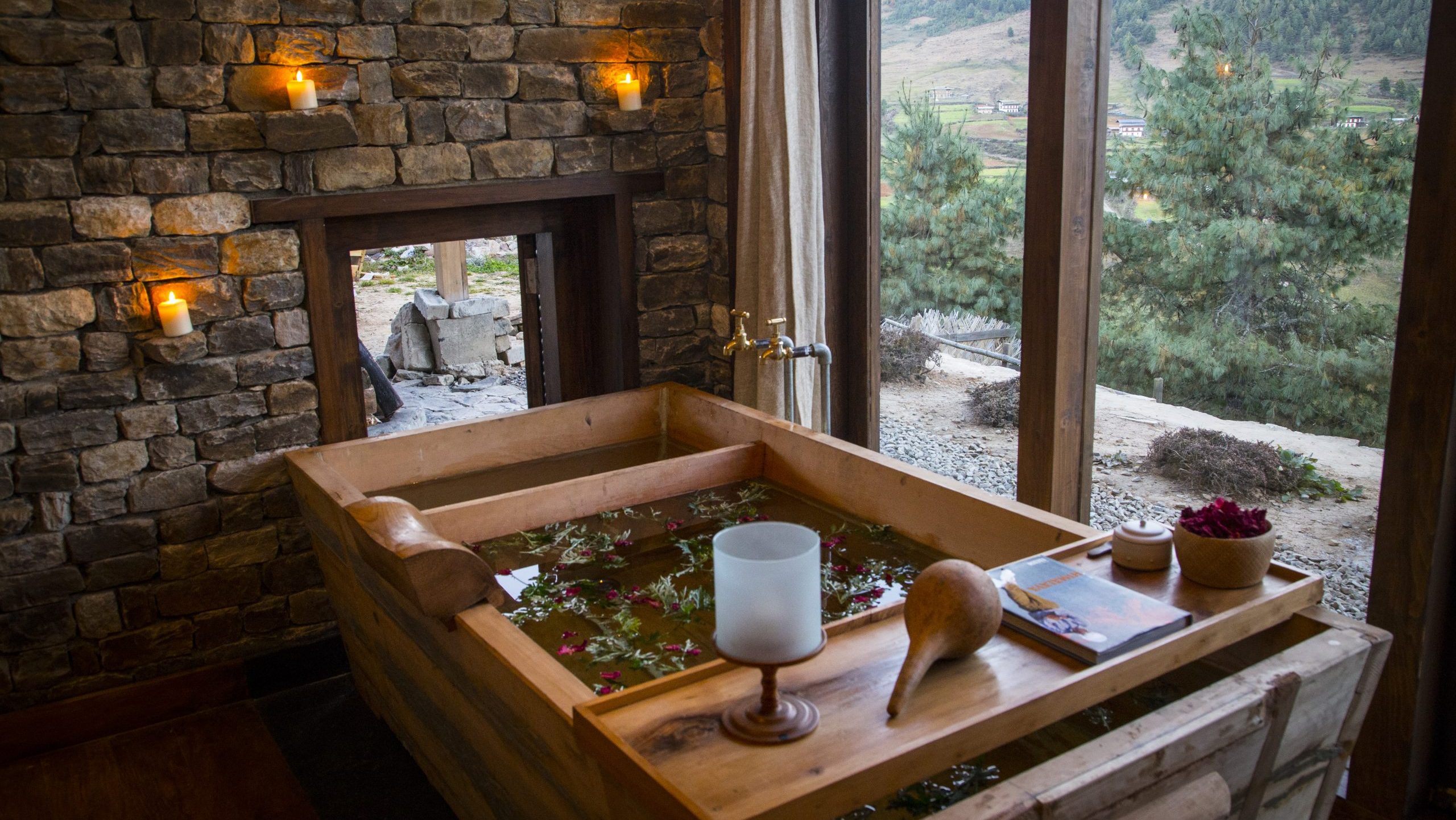 Tradiitional Spa in Bhutan